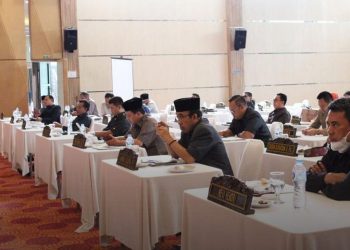 DPRD KBB Rapat Paripurna Pembahasan Persetujuan KUA PPAS Tahun 2023