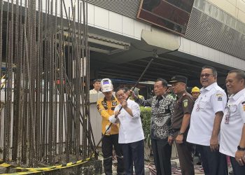 Pembongkaran Tiang Monorel Rasuna Said Akan Dilakukan Bertahap
