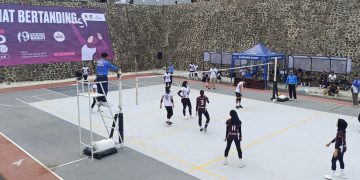 Rayakan HUT ke-19, DPRD Kabupaten Bandung Barat Gelar Turnamen Voli Putri