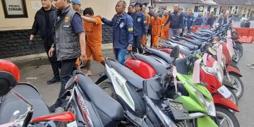 Komplotan Curanmor Cimahi-Bandung Barat, Polisi Ringkus 9 Tersangka dan Sita 9 Motor