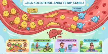Cara Efektif Menjaga Kolesterol Tetap Stabil di Usia Produktif
