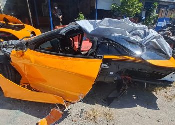 Polisi Ungkap Kronologi McLaren YouTuber Andra ST Terbelah Dua Usai Nobar Piala Dunia