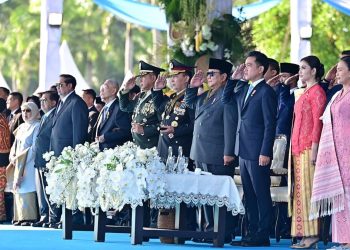 Sederet Tokoh Bangsa dan Pejabat Negara Hadiri Upacara Hari Bhayangkara ke-80 di Cikeas