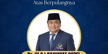 Kabar Duka: Anggota DPR RI Fraksi NasDem Rachmat Gobel Meninggal Dunia