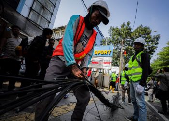 Pemkot Bandung Targetkan Penataan Kabel Udara Rampung di 85 Ruas Jalan Akhir 2026