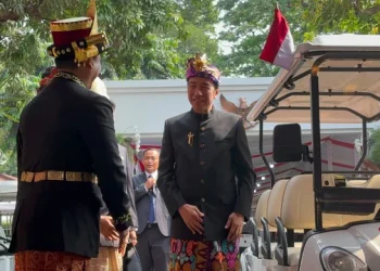 Jokowi Hadiri Upacara HUT ke-81 RI di Istana Merdeka
