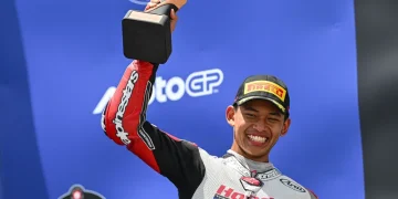 Veda Ega Pratama Ukir Sejarah, Jadi Pembalap Indonesia Pertama Naik Podium Grand Prix
