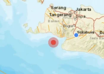 Gempa M5,9 hingga M5,2 Guncang Selatan Jawa, Sukabumi dan Bandung