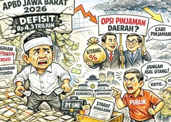 APBD Perubahan Jabar 2026 Tertekan, Defisit Tembus Rp3,26 Triliun dan Utang Daerah Rp3,4 Triliun