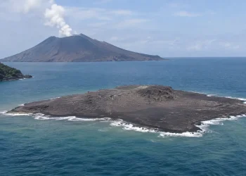 Daratan Baru 30,3 Hektare Muncul di Dekat Anak Krakatau, Disebut ‘Cucu Krakatau’