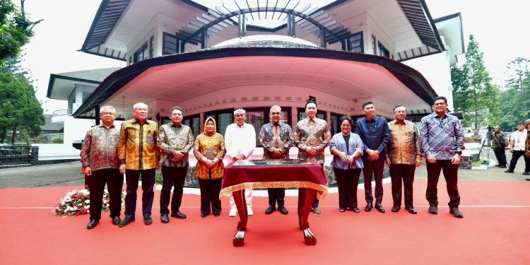 Wisma MPR RI di Bandung Kembali Berdiri Setelah Dipugar