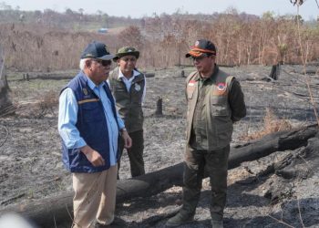 Api Karhutla Kembali Muncul Dekat IKN, Menhut Perintahkan Petugas Turun Lagi