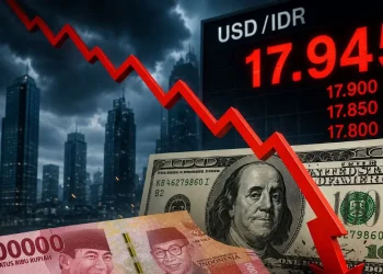Rupiah Kian Tertekan, Dekati Rp18.000 per Dolar AS