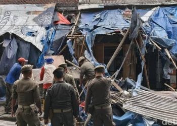 77 Lapak PKL Kircon Dibongkar, Pedagang Menanti Kepastian Lokasi Baru